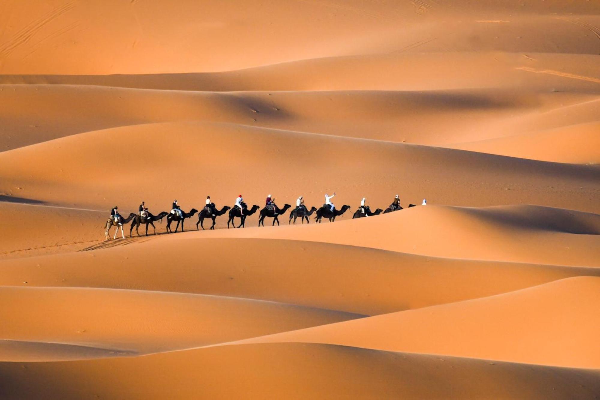 Nomad Luxury Camp Hotel Merzouga Exterior photo